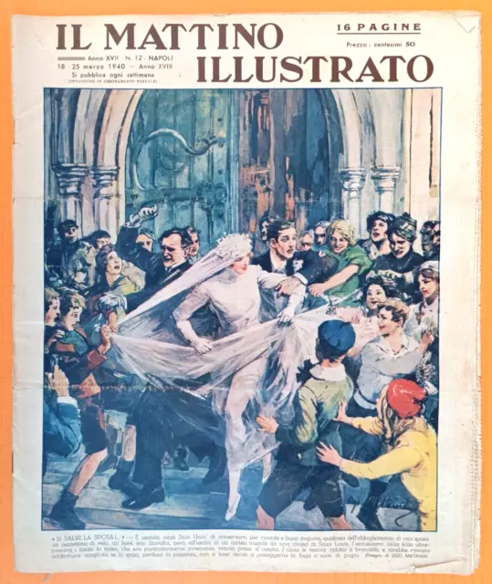 SI SALVI LA SPOSA da IL MATTINO ILLUSTRATO R@R@ RIVISTA PRIMI 900-12164