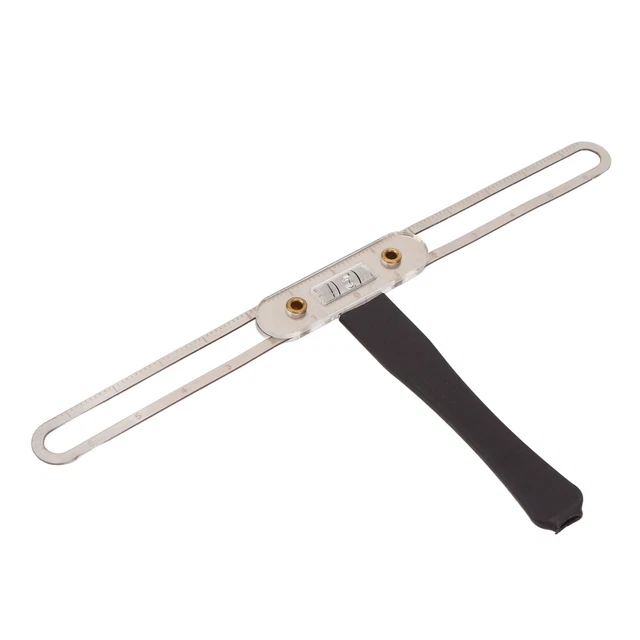 Eyebrow Makeup Stencil Stainless Steel Eyebrow Tattoo Ruler For Face