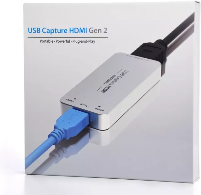 Magewell USB Capture HDMI Gen2 - USB 3.0 HD Video Capture Dongle Model 32060...