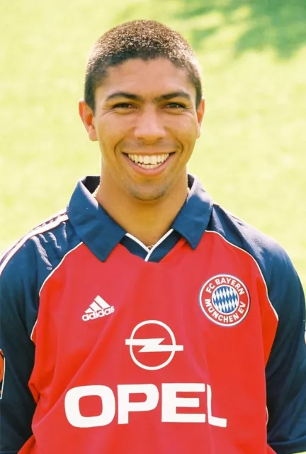 Giovane Elber Bayern München 1999-00 seltenes Foto