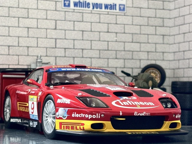 1:18 *RARE* KYOSHO 2003 FERRARI 575 GTC (Estoril) #9 Team JMB