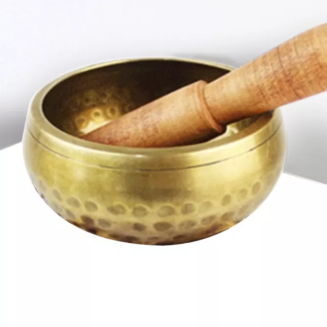 Bronze MeditationsschüSsel Tibetan Singing Bowl Set Meditation Sound Bowl H8791