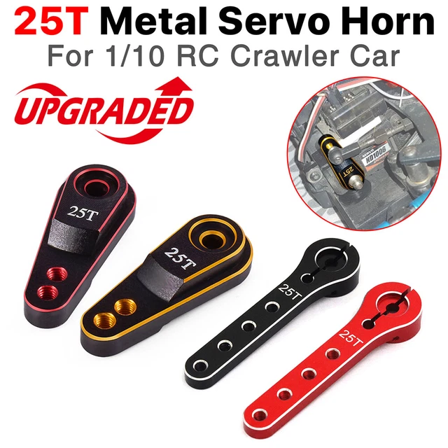 Diymore Metall-Servoarme 25T – 6 Stück, Aus CNC-Aluminium, Für RC-Servos