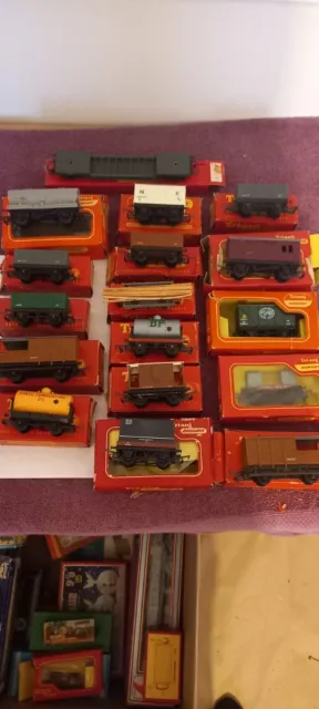 Triang Hornby Wagons Job Lot Boxed