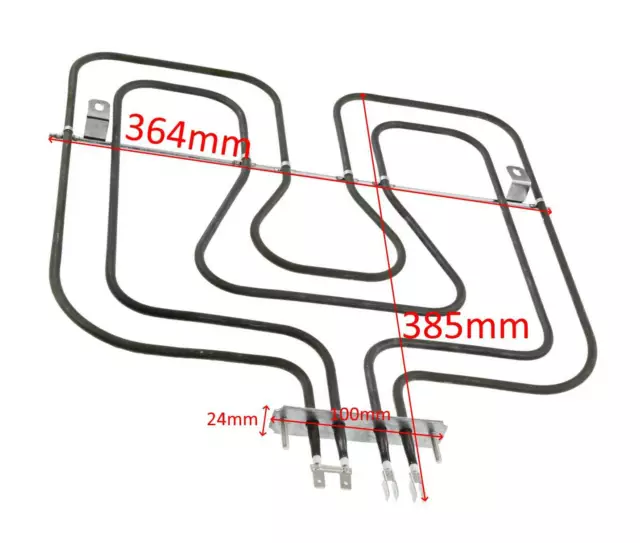 Electrolux rex AEG Résistance Supérieure Four Encastré Ekc Ekm Eob Eon F50 Flq 2