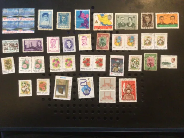 30 mint and used stamps from The Middle East Great mix all different