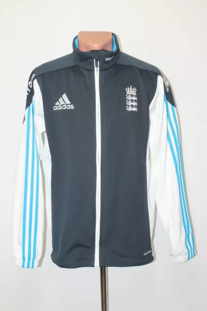 England Cricket Adidas Climawarm Training Sports Jacket Top Fleece 2014 Size M
