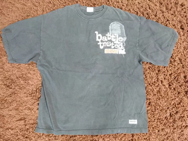 SHADY LTD BATTLE tested VINTAGE AUTHENTIC Eminem XXL T-shirt