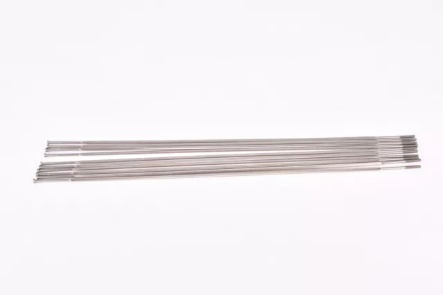 NOS silver Mavic Cosmic Elite #M40000 Bladed Straight-Pull Spokes in 300mm (10x)