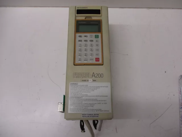 MITSUBISHI FR-A220-0.75K-UL DRIVE $405.00 - PicClick