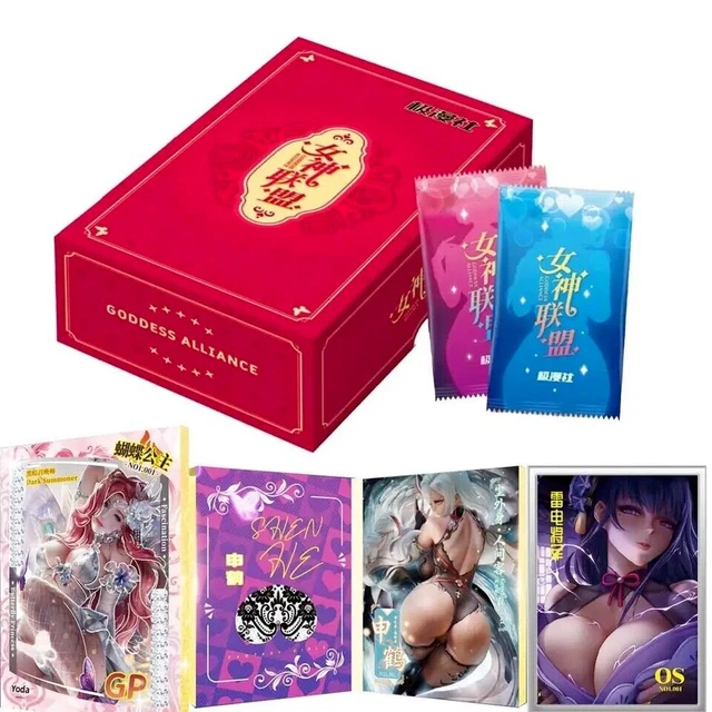 goddess alliance booster box Booster-MOCA The Goddess Of Eternal Box Collection Card – GRAND ANIME CARD main image 0