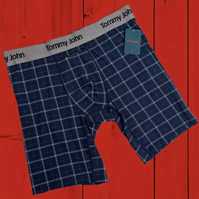 Tommy John Men's Second Skin Underwear XL Boxer Briefs 4