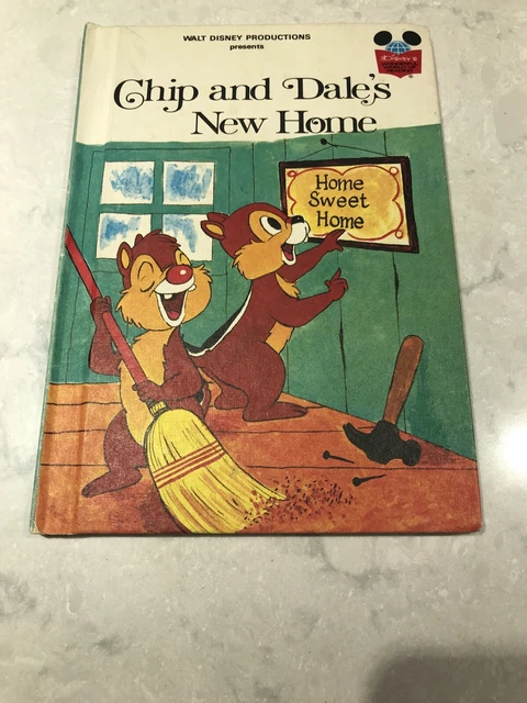 "Chip and Dale's New Home'' Walt Disney's Wonderful World of Reading c1979