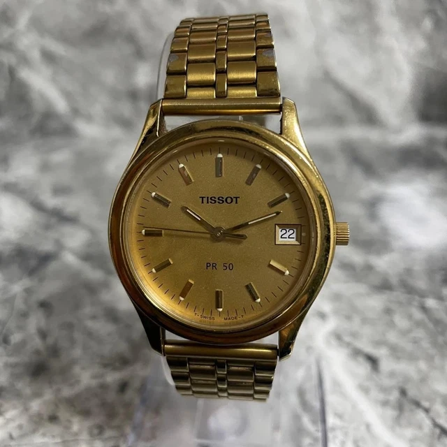 Cadran De Montre Tissot Stylist Fond Gris - 26,99 Mm - Pièce D'occasion NOS