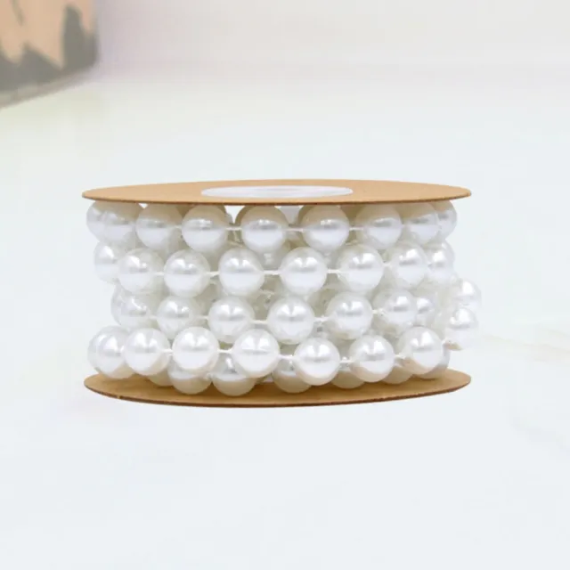 Pearl Beads String White Pearl Garland Pearl Garland Jewelry Making Accessory