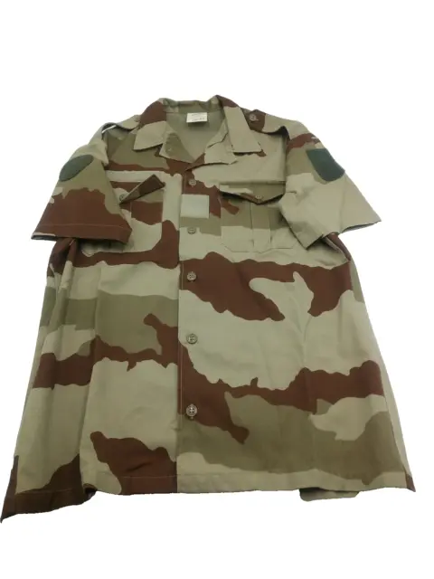 Chemise Outre Mer Militaire 39/40 Armee Francaise Camou Desert