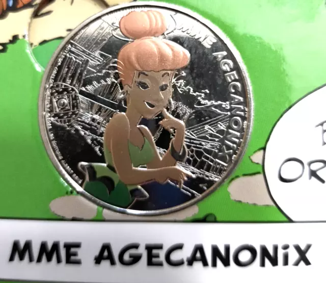 Asterix Et Obelix - Mini Médaille Millésime 2022 ( Mme Agecanonix )