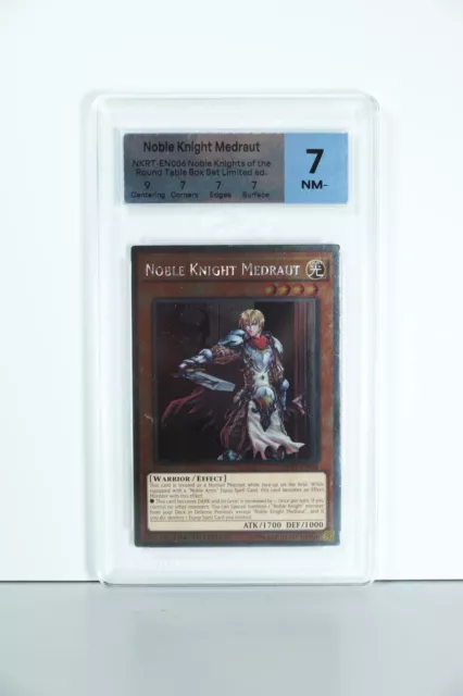 Yu-Gi-Oh! Noble knight medraut : nkrt-en006 PSA PCA MTG 7