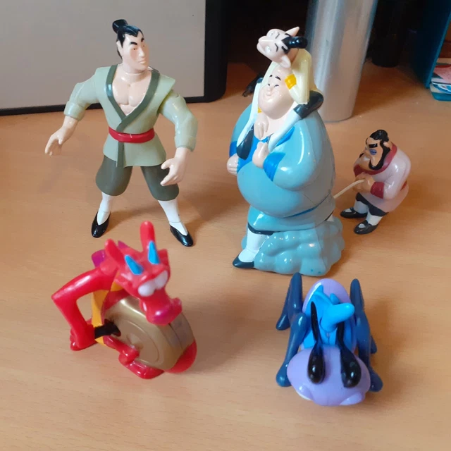 Mcdonalds Mulan De Juguete JOUET MCDONALDS HAPPY Meal MULAN Lot De