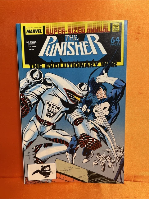 The Punisher Annual #1 1988 The Evolutionary War Blevins Texeira Marvel MCU