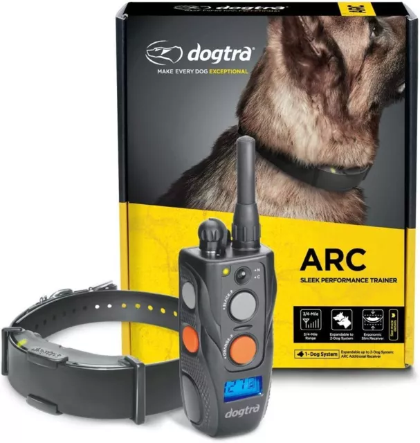 Dogtra ARC Slim Ergonomic 3/4-Mile Remote Dog Training E-Collar
