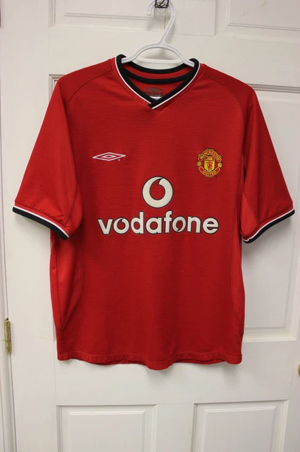 DAVID BECKHAM - Manchester United - Umbro - Vodafone - Home