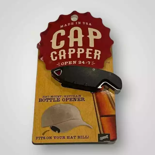 Cap Capper Hat Mount / Hey chain bottle opener
