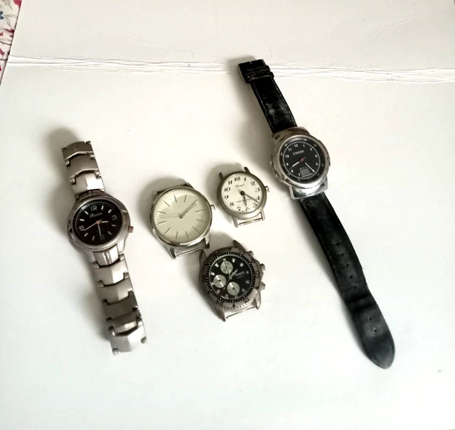 GROUP OF Vintage Watches Ferel Ronica Temps Krippl Eurochron