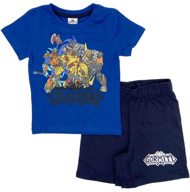 Completo T-shirt con Pantaloncino Gormiti da 3 a 7 anni
