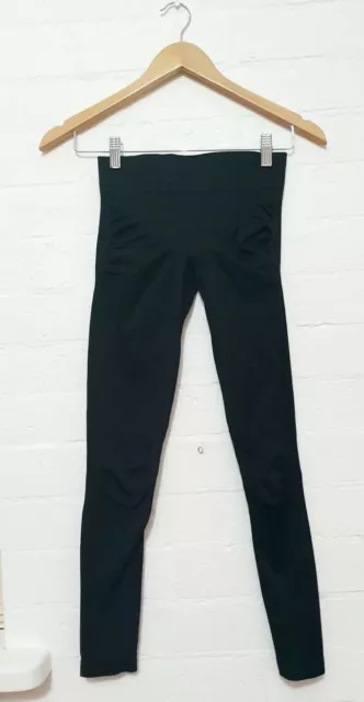 YPL NONYKE Designer Label Womens Black Active Wear Leggings Pants Free Size