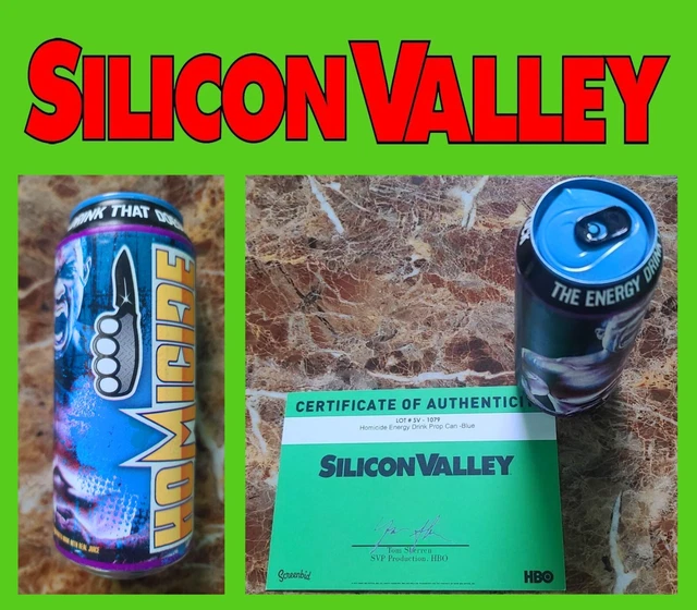 SILICON VALLEY: RARE Gilfoyle SEALED Homicide Energy Can Studio COA