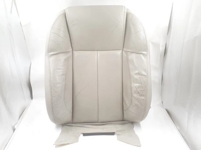 2006 Jaguar X350 XJ8 Front Left or Right Side Seat Back Panel Cover Beige OEM