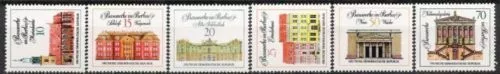 DDR Nr.1661/66 ** Bauwerke (IV) 1971, postfrisch