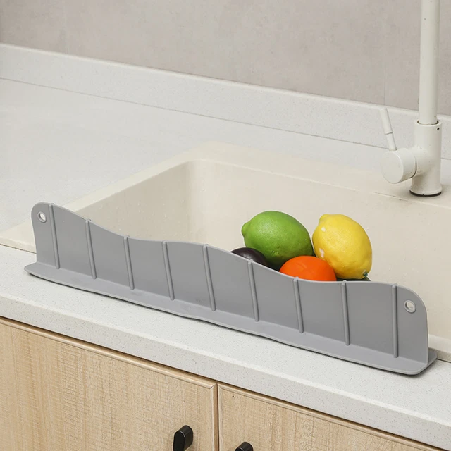 Protección contra salpicaduras deflector inferior aspirador a prueba de salpicaduras fregadero de cocina baffle de agua