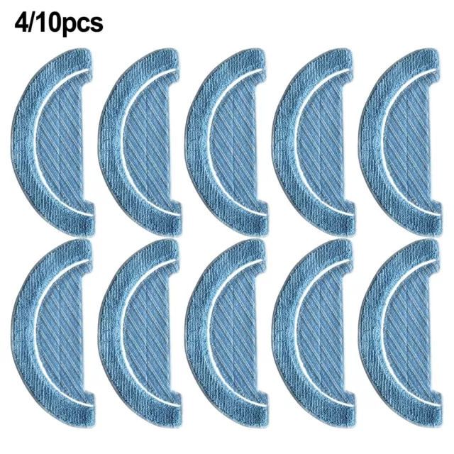 4/10PC Cleaning Mop Cloths Replacement For Cecotec For Conga 1790 Ultra /1090