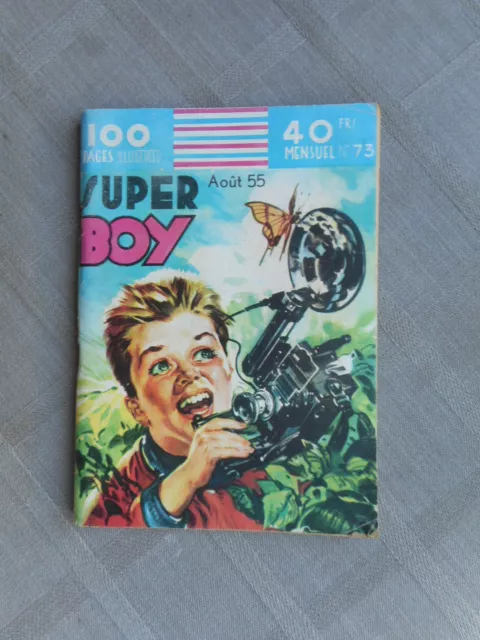 Super Boy N°73 Août 1955 Imperia Bon État