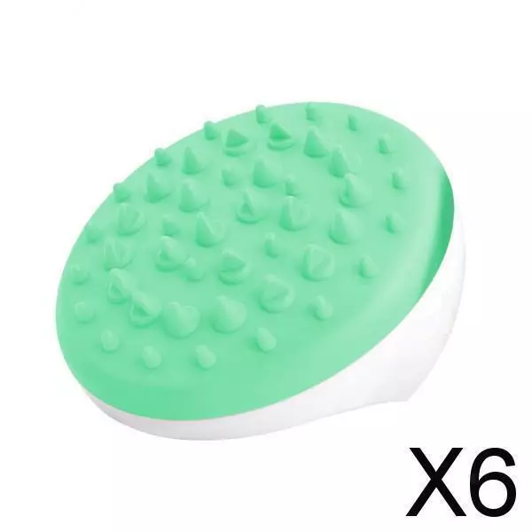 6X Gant De Massage Pour Le Corps En Silicone Anti-cellulite Gommage