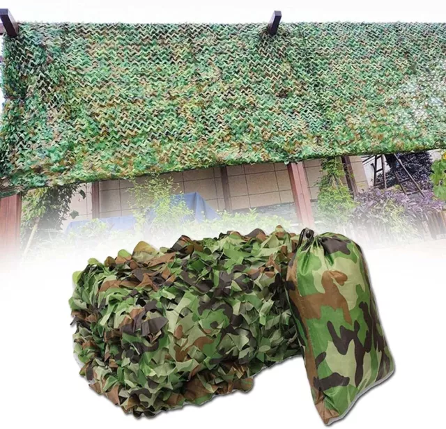 Neu 3mx3m Camouflage Jagd Tarnnetz Bundeswehr Armee Army-Tarnung Camo Hunter DHL