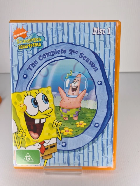 SPONGEBOB SQUAREPANTS SEASON 2 DVD Nickelodeon Kids Children cartoon ...