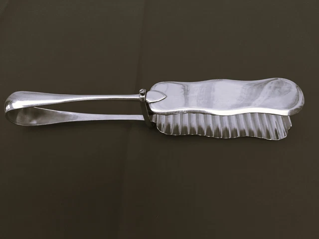 Pince à Asperges Et à Toast Pélican Vintage GULDEN, Métal Argenté, Années 1920-1940