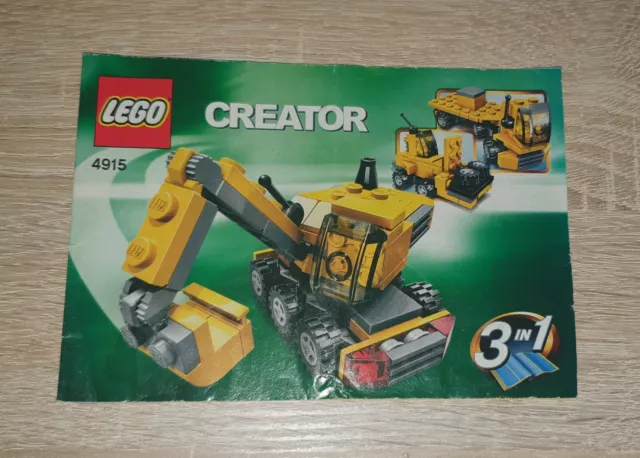 Lego 4915 orig.Bauanleitung,Instruction,Mini Construction,Basic Model,2007,Const