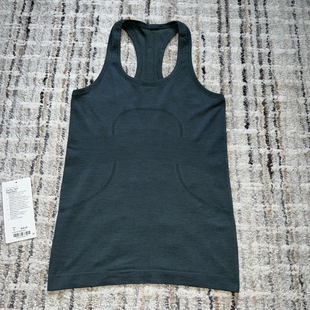 Lululemon Swiftly Tech Racerback - Size 6 - SASE Sea Steel