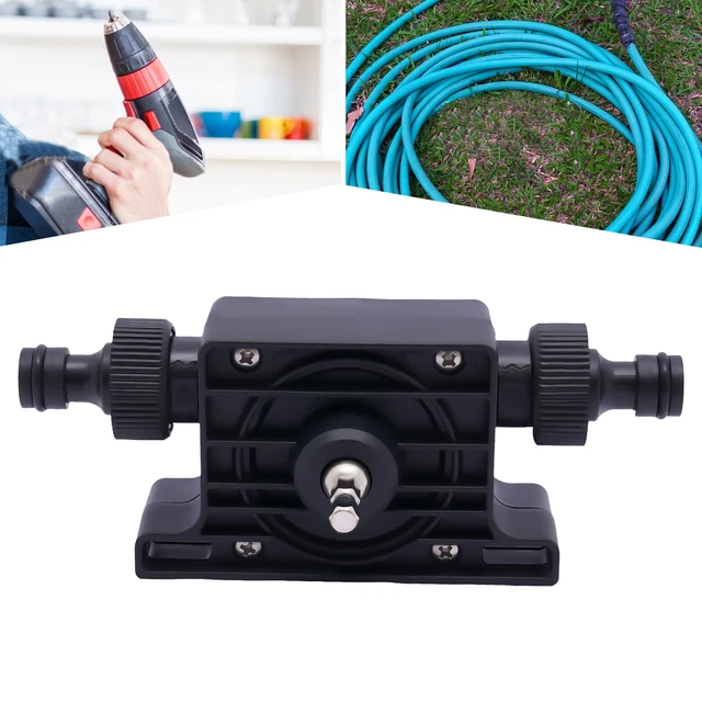 15mm Water Pump Hand Drill Drive Priming Pump Home Oil Fluid Water Transfer Tool