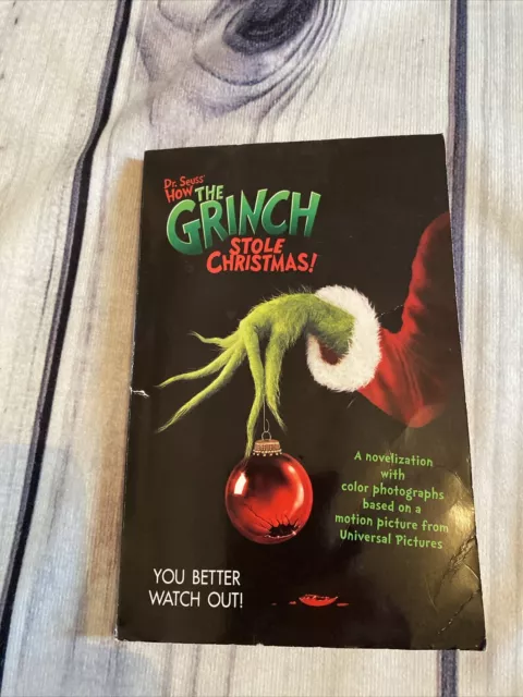 Dr.Seuss' How the Grinch Stole Christmas: Novelisation by Dr. Seuss 2000 Vintage