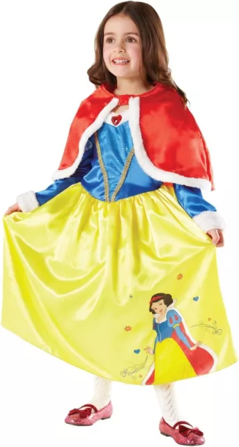 Disney Princess Snow White Kids Children's Halloween Fancy Dress Up Costume 7-8y