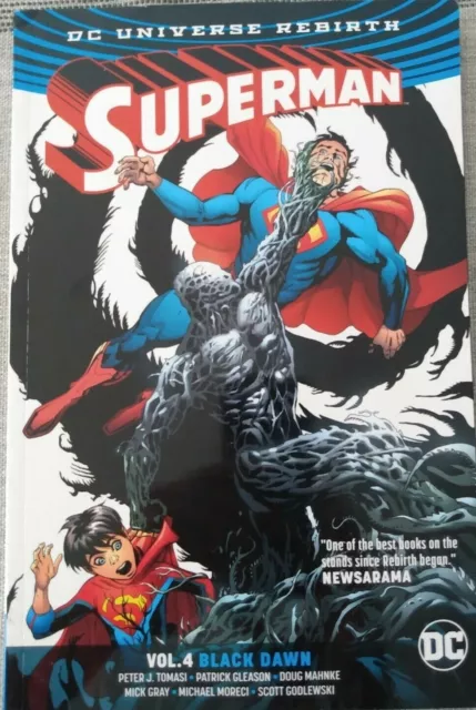 Superman DC Universe Rebirth : Vol.4 Black Dawn 2017 TPB Graphic Novel