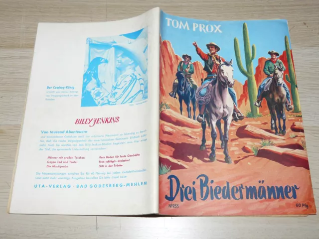 TOM PROX Nr. 255: Drei Biedermänner, Original UTA-Verlag