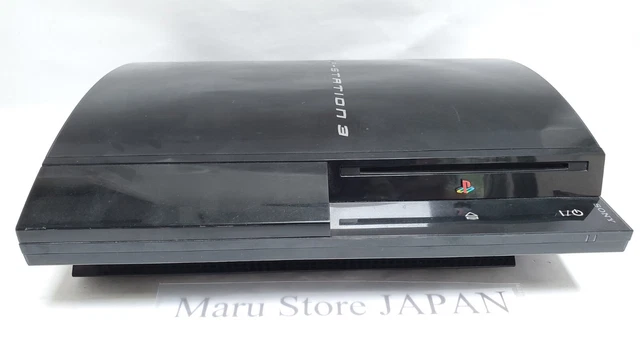 SONY PLAYSTATION 3 PS3 CECHB00 20GB First Model Fat Console Black 