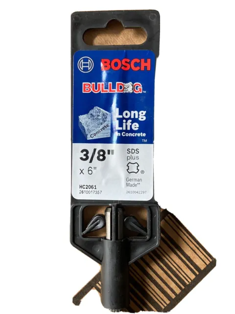 Bosch HC2061 3/8 In. x 6 In. SDS-plus Bulldog Rotary Hammer Bit