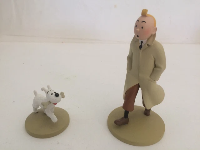 Hergé - Tintin - Boite collector petit 20eme -Tintin,Dupondt, cigares du Pharaon